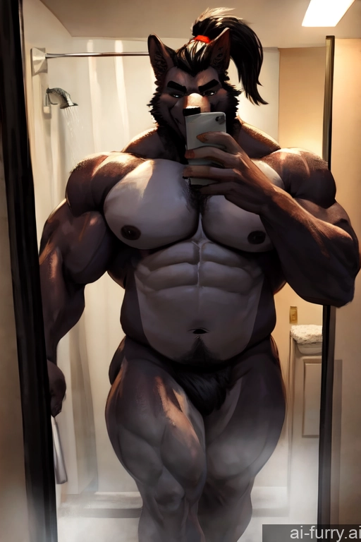 Tall Shower Front View Ponytail Beer Chubby Cumshot Bright Lighting 50s Partially Nude Bodybuilder Nude Black Hair Mirror Selfie Sexy Face One