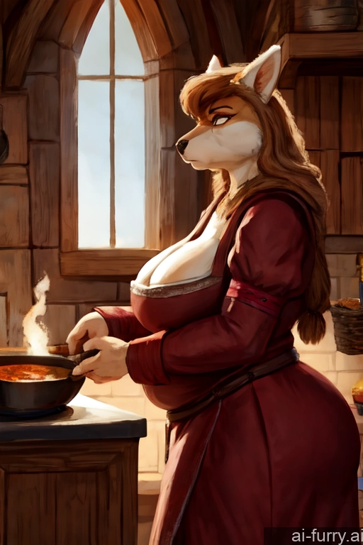 Cooking Big Ass Medieval 30s Busty Milf One Fat Serious