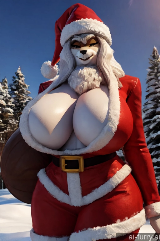 Sexy Face Santa 3d Snow One Russian Milf Huge Boobs 30s