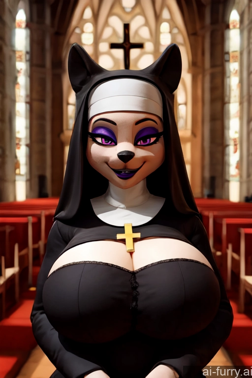 Church 30s One Lingerie African Bimbo Nun Huge Boobs 3d Sexy Face