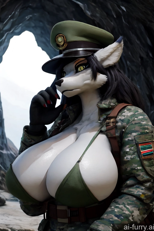 Cyborg 3d Cave Huge Boobs One Serious Military 30s Hat Japanese Milf