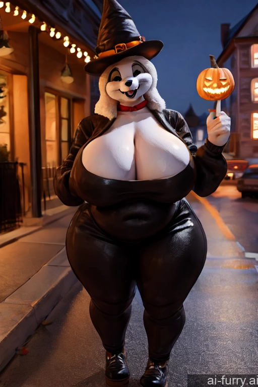 30s Fat 3d Milf Halloween Happy Hat Russian Street Huge Boobs