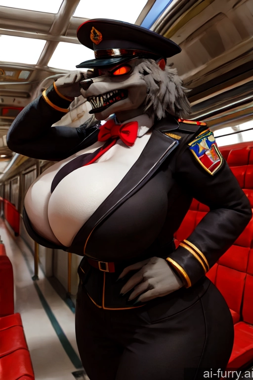 Russian Train 30s Angry Milf Military 3d Huge Boobs Devil One Hat