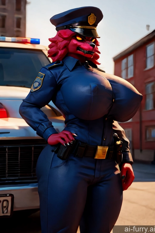 30s Angry Car Police Huge Boobs Russian Devil 3d Milf Hat One