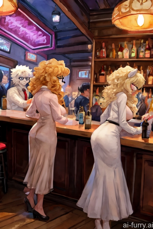 Perfect Boobs 20s Soft Anime Dress Glasses Watercolor Sad Fur Small Ass Woman + Man Skinny Lipstick Jumping Bar Slicked Curly Hair Orgasm Blonde Several