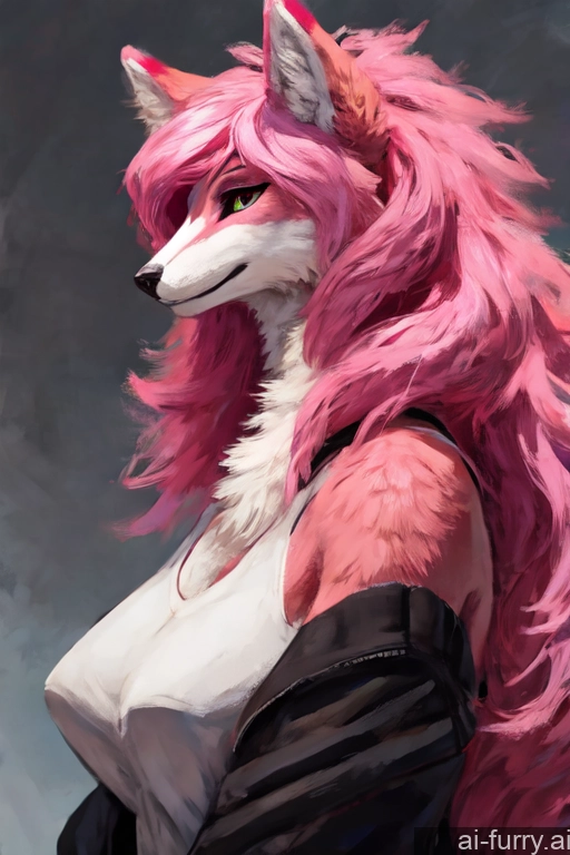 Pink Hair Fur