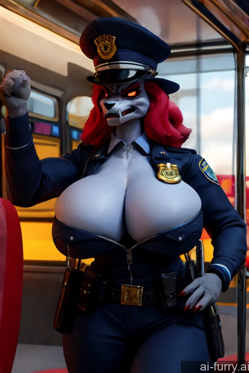 Russian One Bus Milf 3d Huge Boobs Hat Angry Police Devil 30s