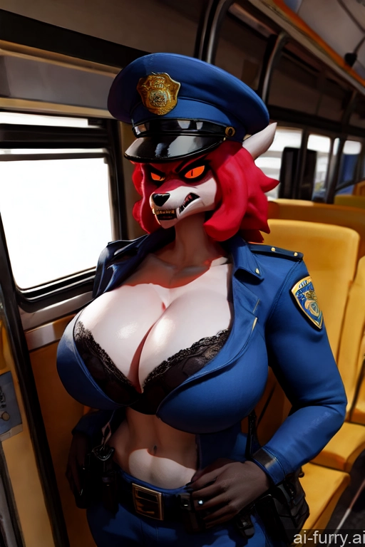 Bra Russian 30s Huge Boobs 3d Police Milf Angry Bus Hat One Devil