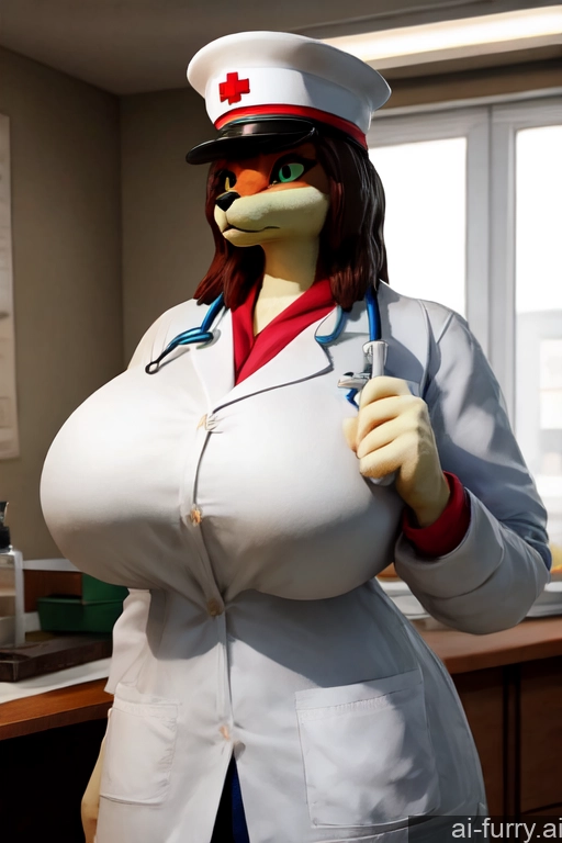 Russian Hat Milf Doctor One 3d Hospital Huge Boobs 30s Serious