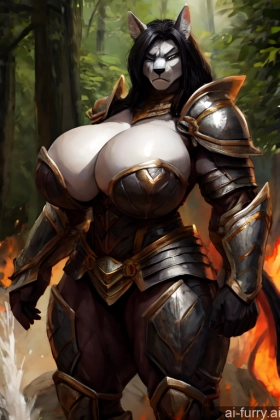 Black Hair Big Ass Huge Boobs Thick Tall Fantasy Armor Serious Muscular Orgasm 40s Messy