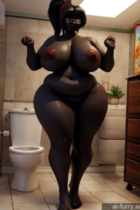 Partially Nude Big Ass 3d Perfect Boobs Huge Boobs Alternative Long Legs Front View Fat Sad Woman One Tall Big Hips Black Hair Milf Ponytail Bright Lighting Glasses Beer T-pose Black Nude 60s Bathroom Beautiful Perfect Body Chubby