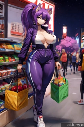 Bikini Soft Anime Nilotic Diamond Jewelry T-pose Car Athlete Ponytail 40s Dark Lighting Yoga Pants Jumpsuit Long Legs Purple Hair Panties Simple Grocery Partially Nude Seductive Several