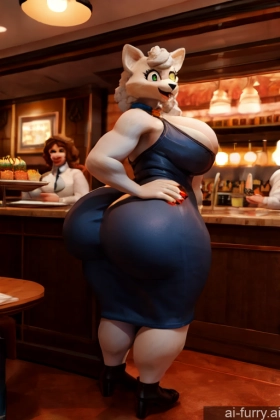 40s 3d Restaurant Dress Shocked Busty Milf Two Russian Big Ass