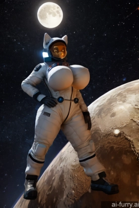 Space Suit 40s One 3d Moon Shocked Russian Huge Boobs Milf