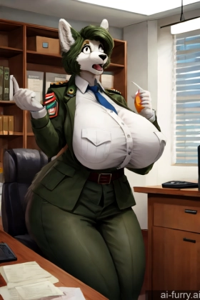 Milf Shocked Military German 30s One Office Huge Boobs