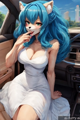 Blowjob Fur Long Hair Skinny Soft Anime Car Dress Milf Cyborg 20s Blue Hair Detailed One